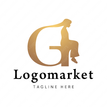 Gと人と女性のロゴ