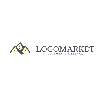 家と屋根と生活のロゴ