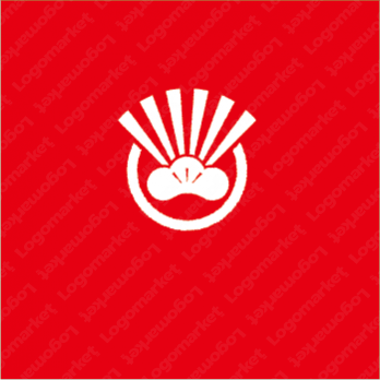 伝統的と日本的と和風のロゴ