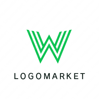 Wのロゴ