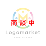 Mとmと人のロゴ