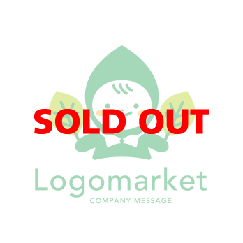 エコロジーとキャラクターと親しみやすいのロゴ