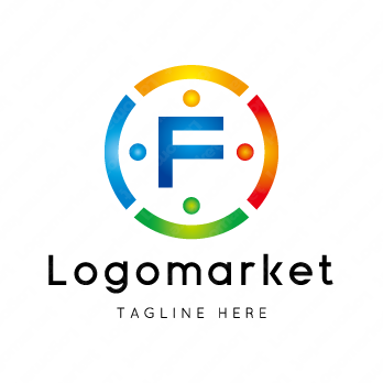 Fと人と家族のロゴ