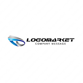 TとDとスピード感のロゴ