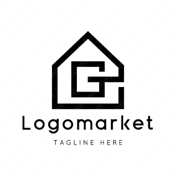 Gとgと家のロゴ