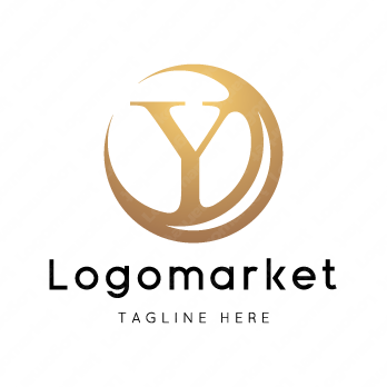 Yとyと月のロゴ
