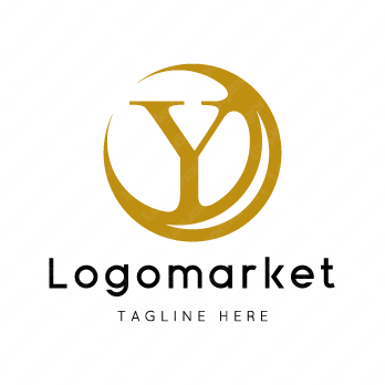 Yとyと月のロゴ