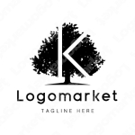 Kとkと木のロゴ