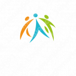 人と協力とグローバルのロゴ