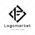 Fと1とナンバーワンのロゴ