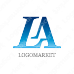 AとLとモノグラムのロゴ
