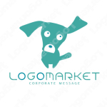 犬とペットとキャラクターのロゴ
