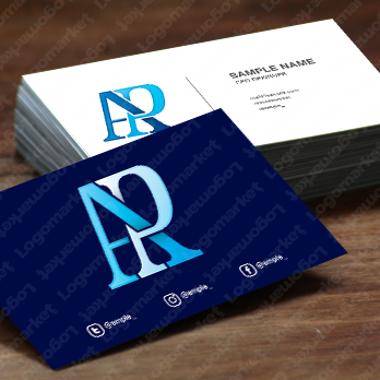 AとPとmonogramのロゴ