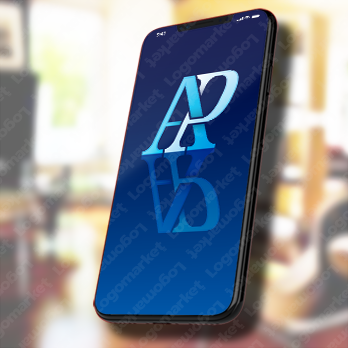 AとPとmonogramのロゴ