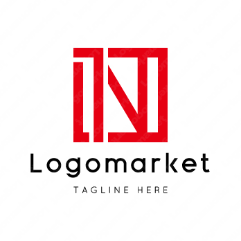 Nと1とナンバーワンのロゴ