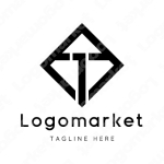 Tと1とナンバーワンのロゴ