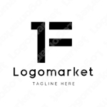 Fとナンバーワンと合字のロゴ