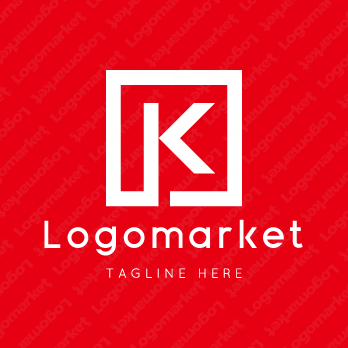 Kとkと正方形のロゴ