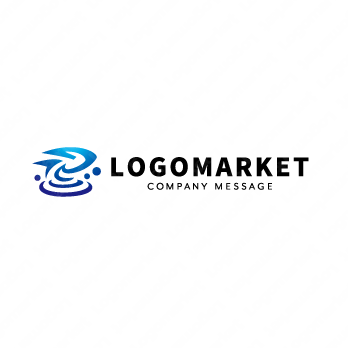 魚と生命力と元気のロゴ