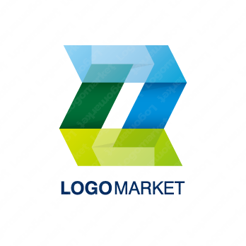 Zと2と重なりのロゴ
