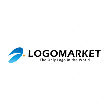 レンズと空気とアーチのロゴ