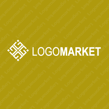 金融と宝石と「G」のロゴ