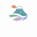 富士山と和と歴史のロゴ