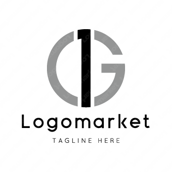 Gと1とナンバーワンのロゴ