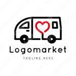車とワンボックスカーとミニバンのロゴ