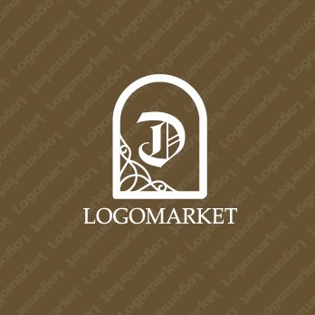ブランドと古典と「D」のロゴ