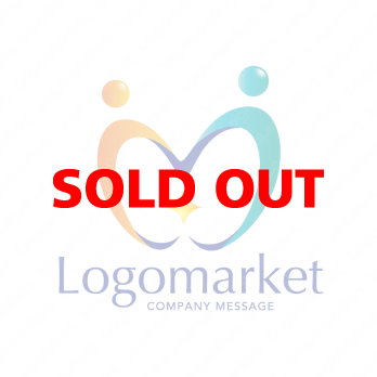 Mとインフィニティと人のロゴ