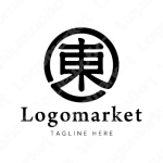 東と家紋と印鑑のロゴ
