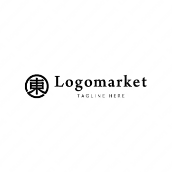 東と家紋と印鑑のロゴ