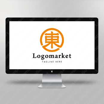 東と家紋と印鑑のロゴ