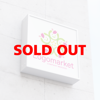 繋がりと桜とコミュニケーションのロゴ