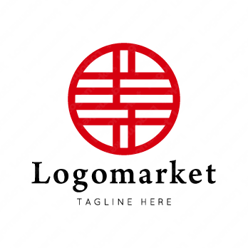 美と家紋と文字紋のロゴ