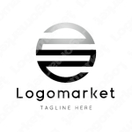 Sとsと正円のロゴ