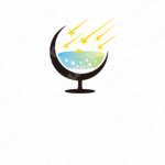 星と酒と海のロゴ