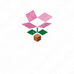 花と箱と知育のロゴ