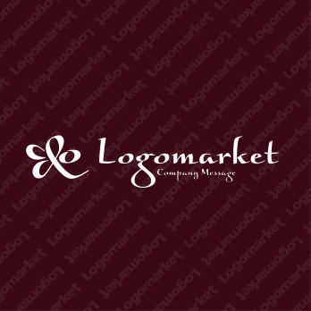 クローバーとつながりとスタイリッシュのロゴ