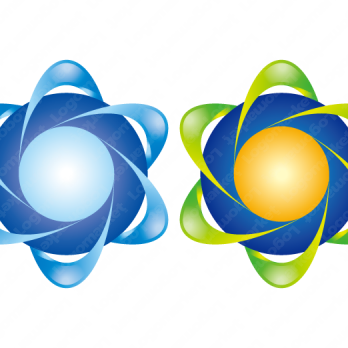 Aとaと虹のロゴ