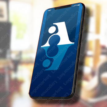 Aとaとmonogramのロゴ