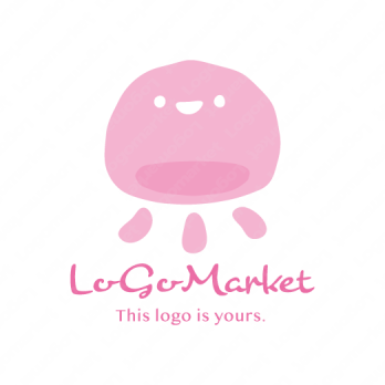 クラゲと海月とかわいいのロゴ