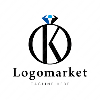 Kとkと指輪のロゴ