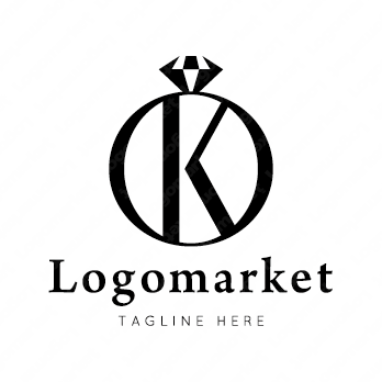 Kとkと指輪のロゴ