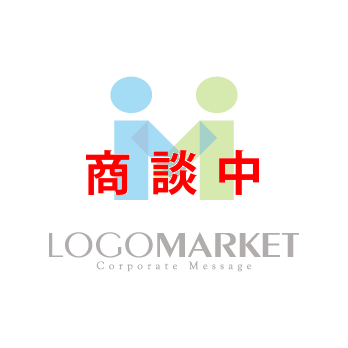 寄り添うと手を差し伸べるとM、Yのロゴ