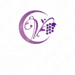 Vとワインと自然のロゴ