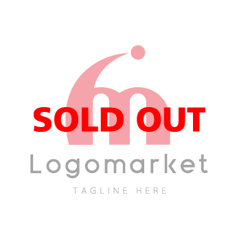 Mとmと球体のロゴ