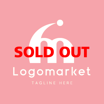 Mとmと球体のロゴ