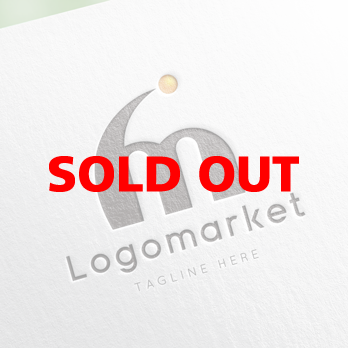 Mとmと球体のロゴ